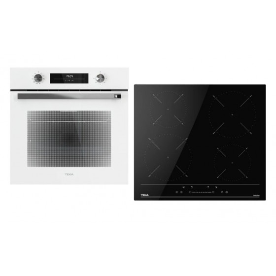 TEKA HSB 6350 WH & IBC 64110 SSM BK Σετ Εντοιχιζόμενος Φούρνος & Εστία 70lt TEKA HSB 6350 WH & IBC 64110 SSM BK Σετ Εντοιχιζόμενος Φούρνος & Εστία 70lt
